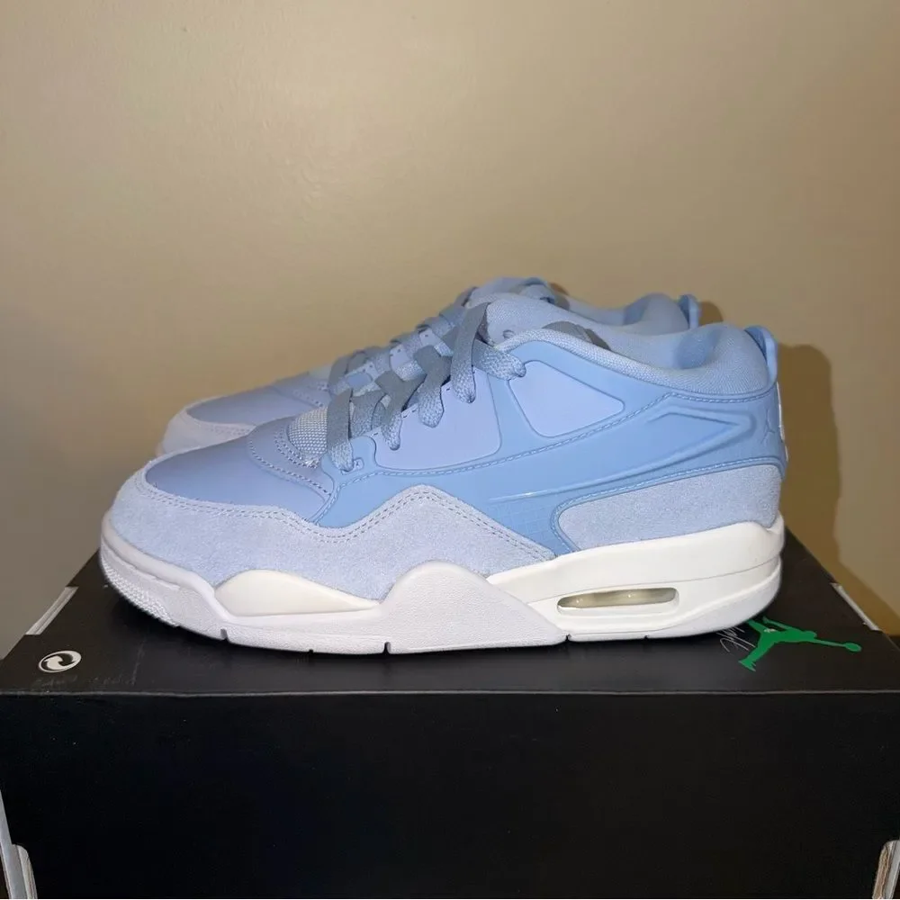 Nike Air Jordan 4 RM Aluminum Blue FQ7940-410 Women’s Size 6 - Picture 2 of 5